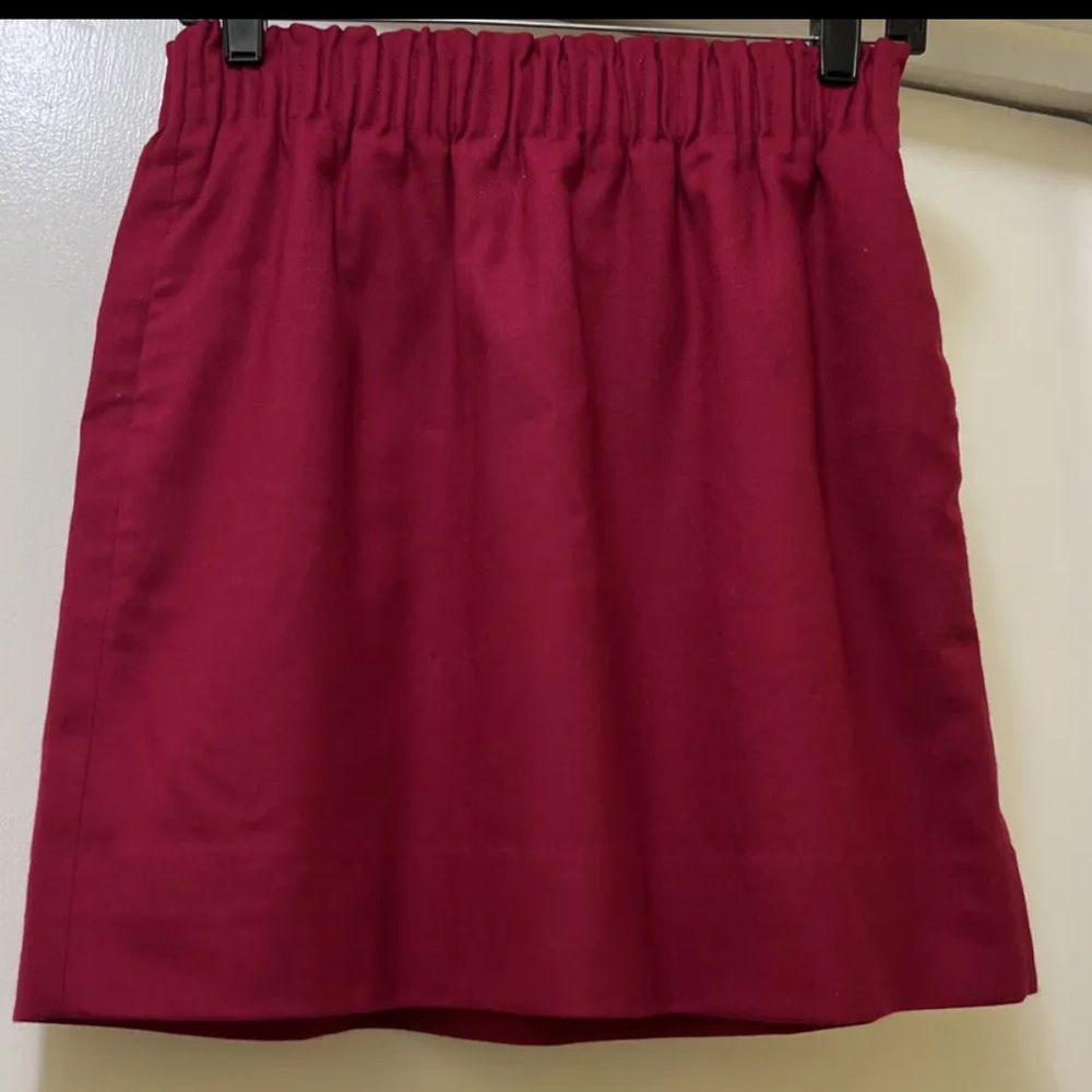 J Crew Skirt Womens Size 2 Purple
Pull On Elastic Waist Mini